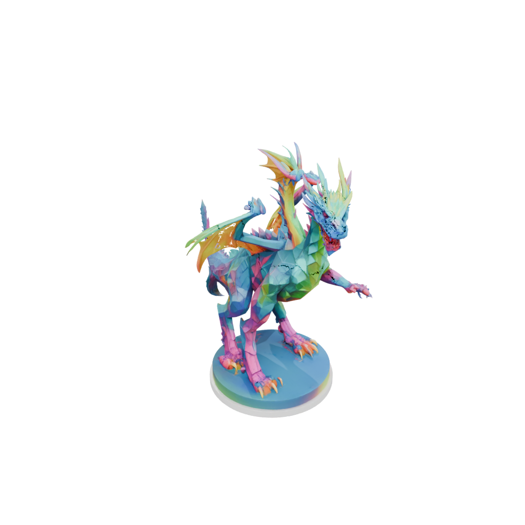 Neon Geo Flexi Dragon