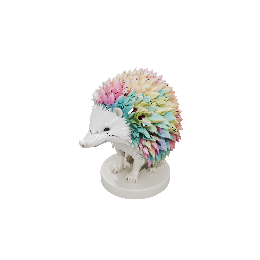 Neon Geo Flexi Hedgehog