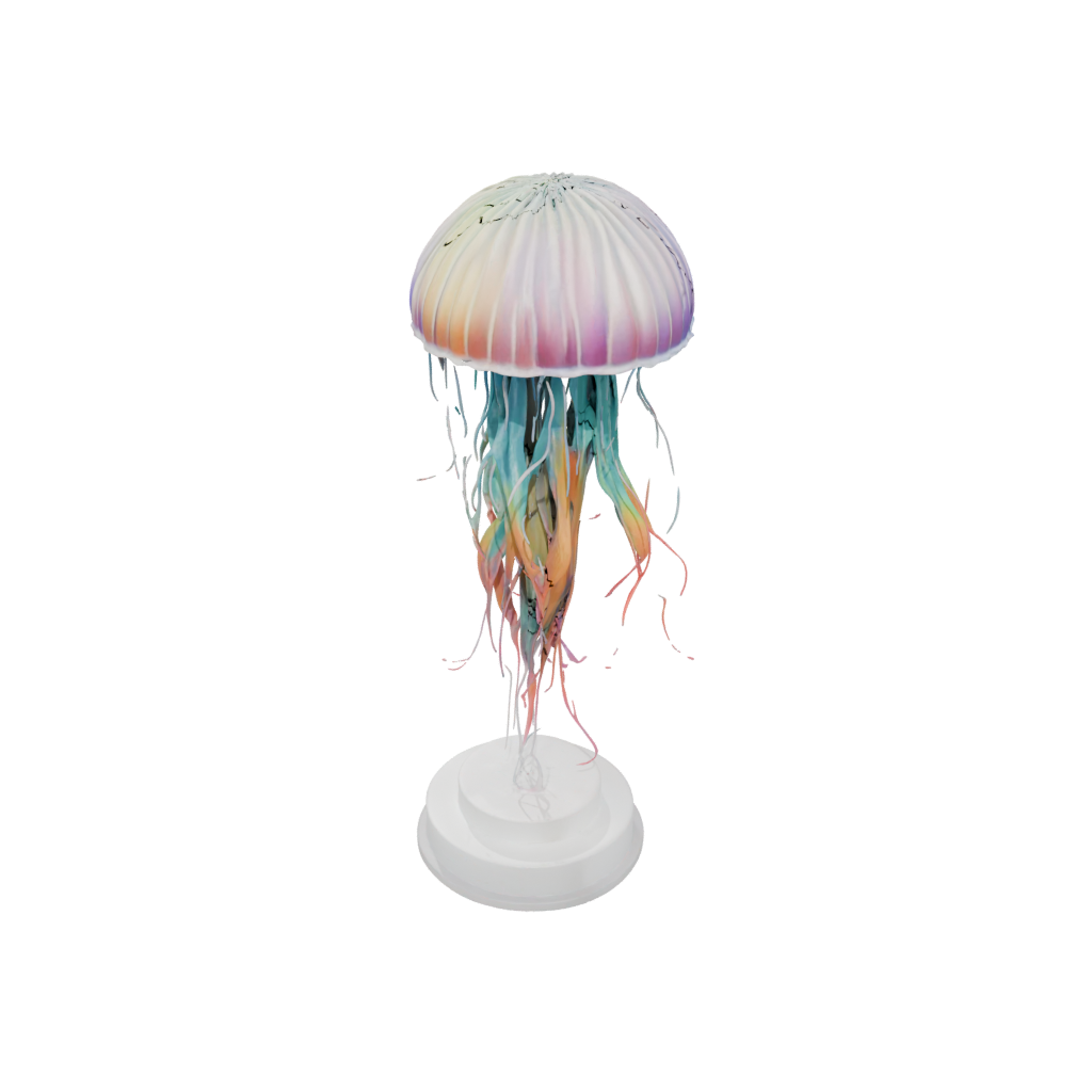 Neon Geo Flexi Jellyfish