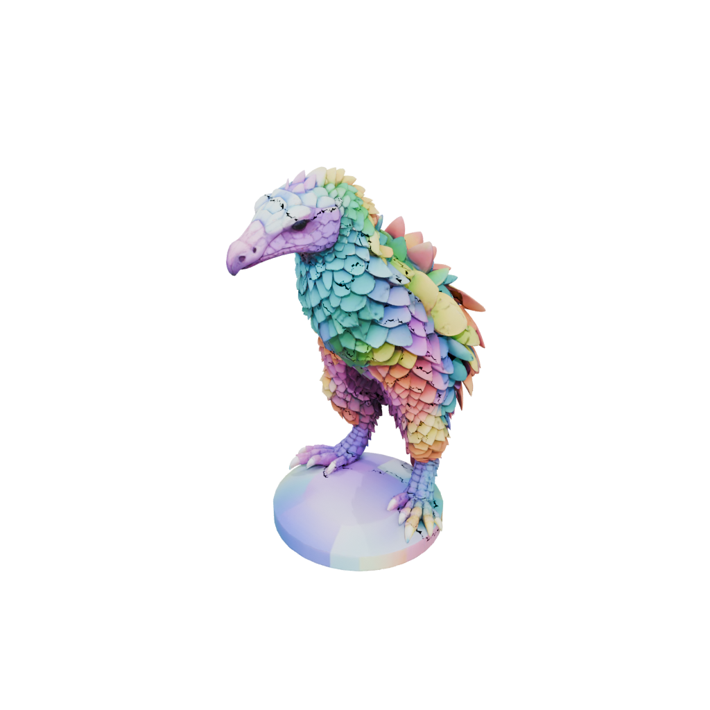 Neon Geo Flexi Pangolin