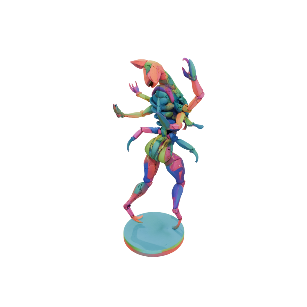 Neon Geo Flexi Scorpion