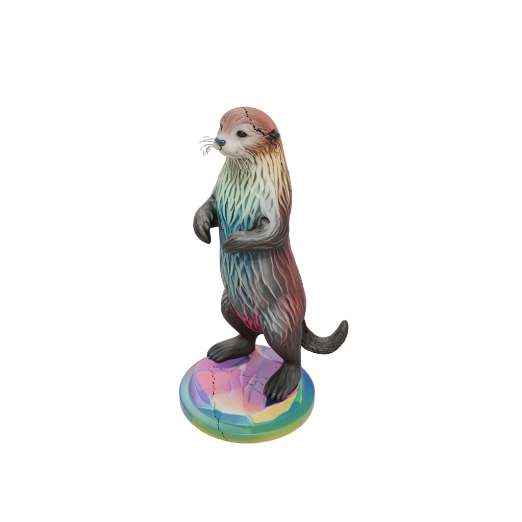 Neon Geo Flexi Sea Otter