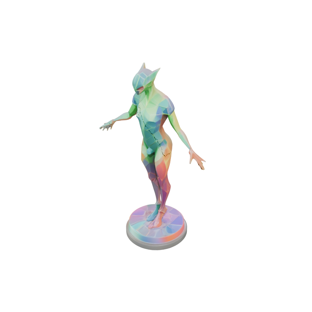 Neon Geo Flexi Stingray