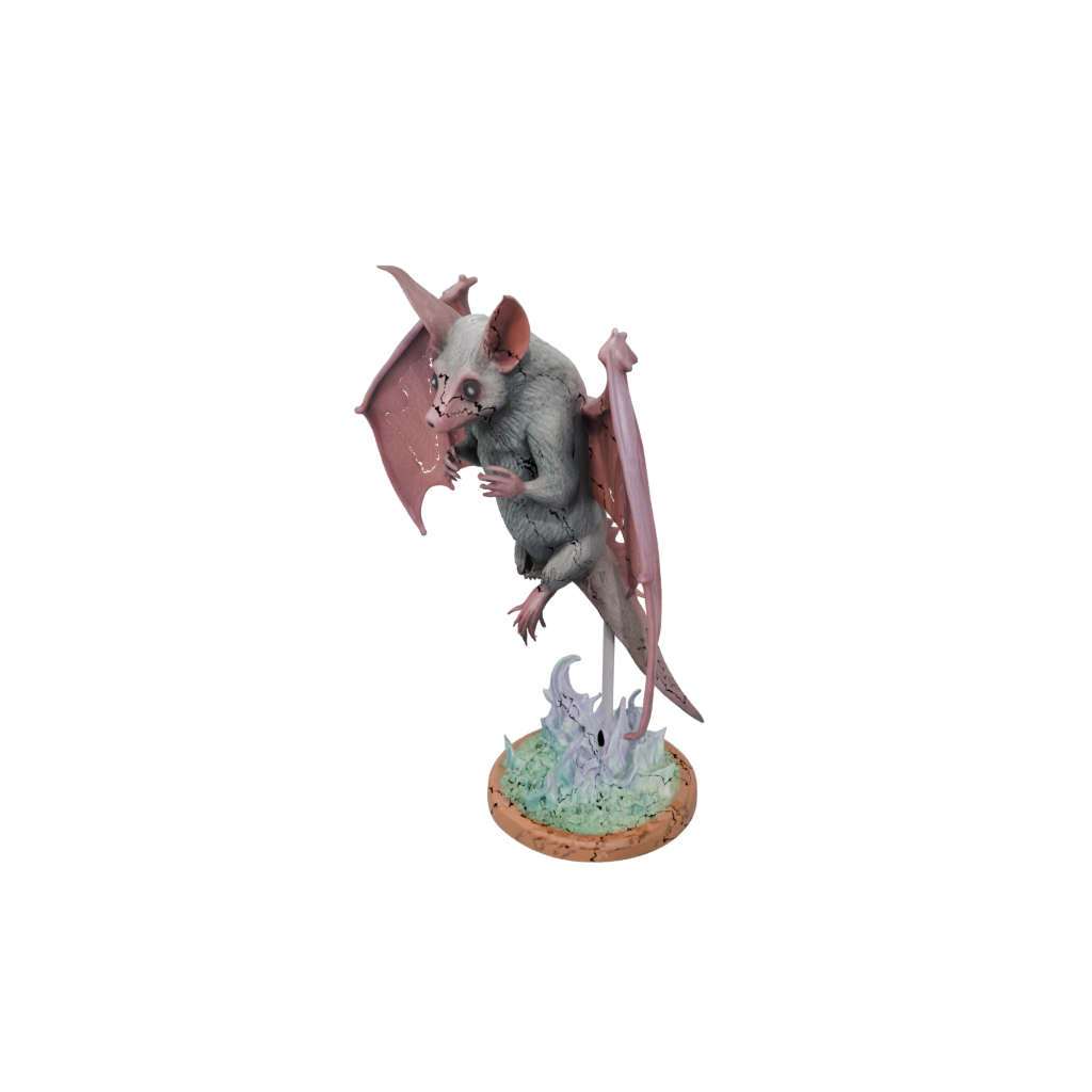 Neon Realistic Flexi Fruit Bat