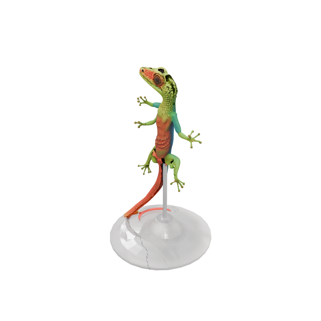 Neon Realistic Flexi Gecko