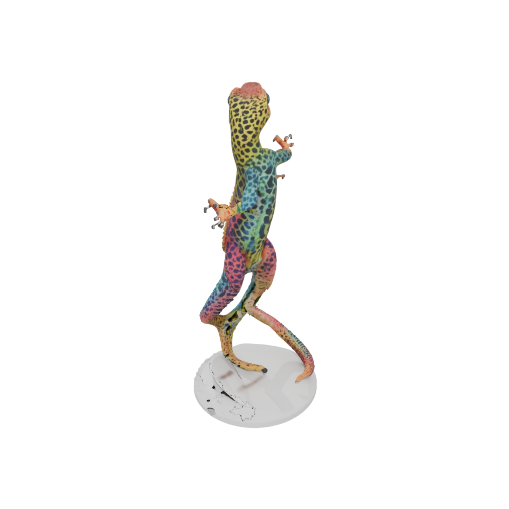 Neon Realistic Flexi Leopard Gecko