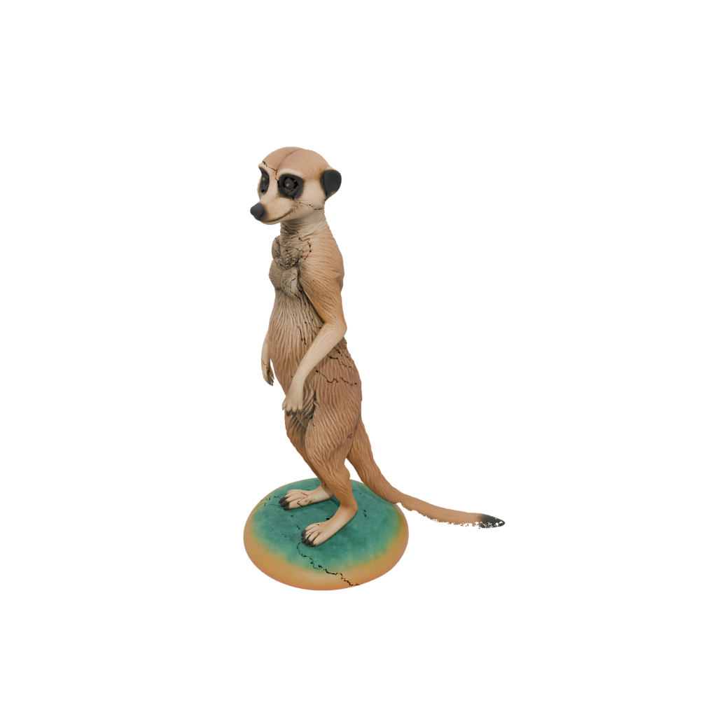 Neon Realistic Flexi Meerkat