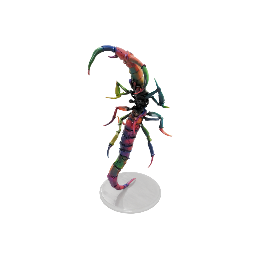 Neon Realistic Flexi Scorpion