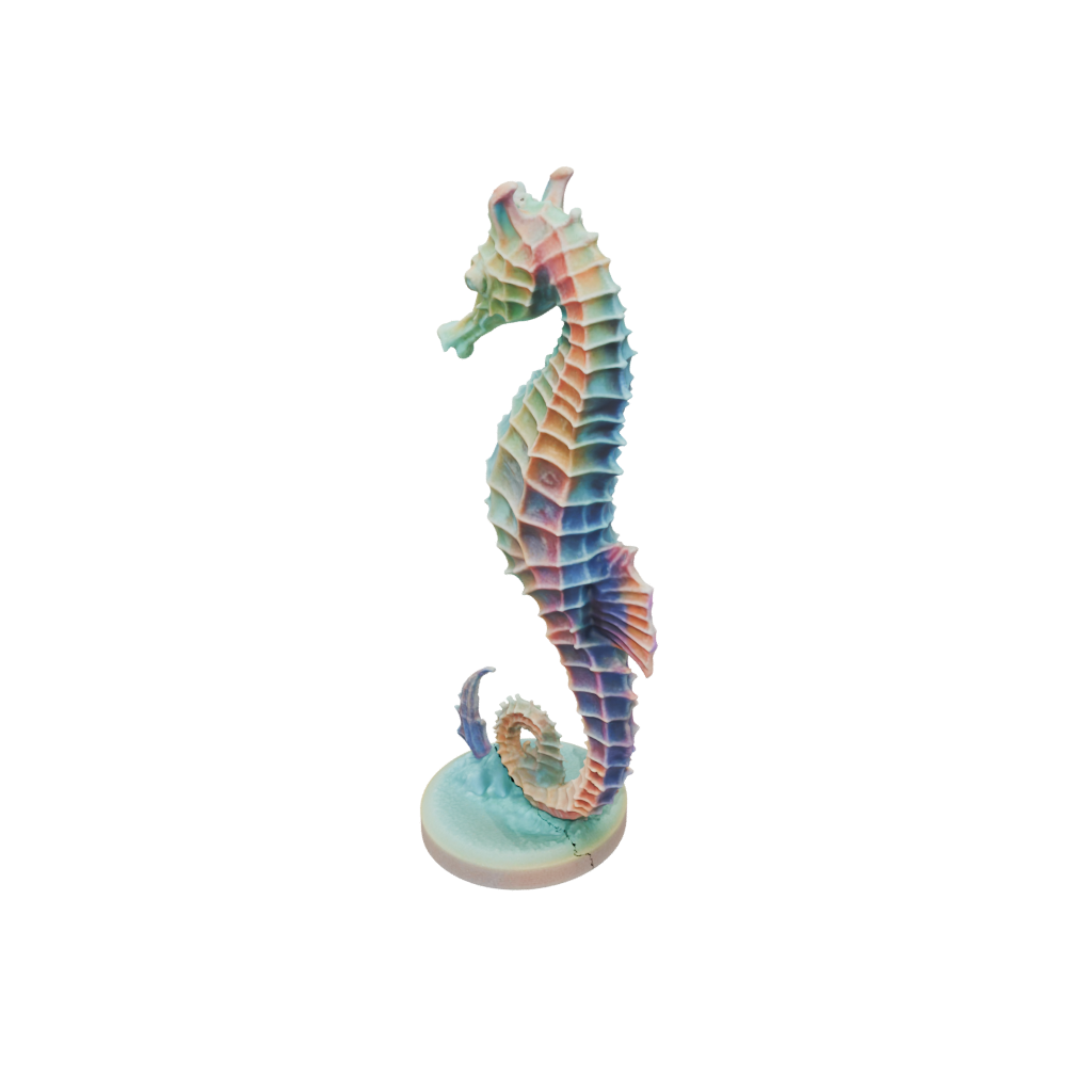 Neon Realistic Flexi Seahorse