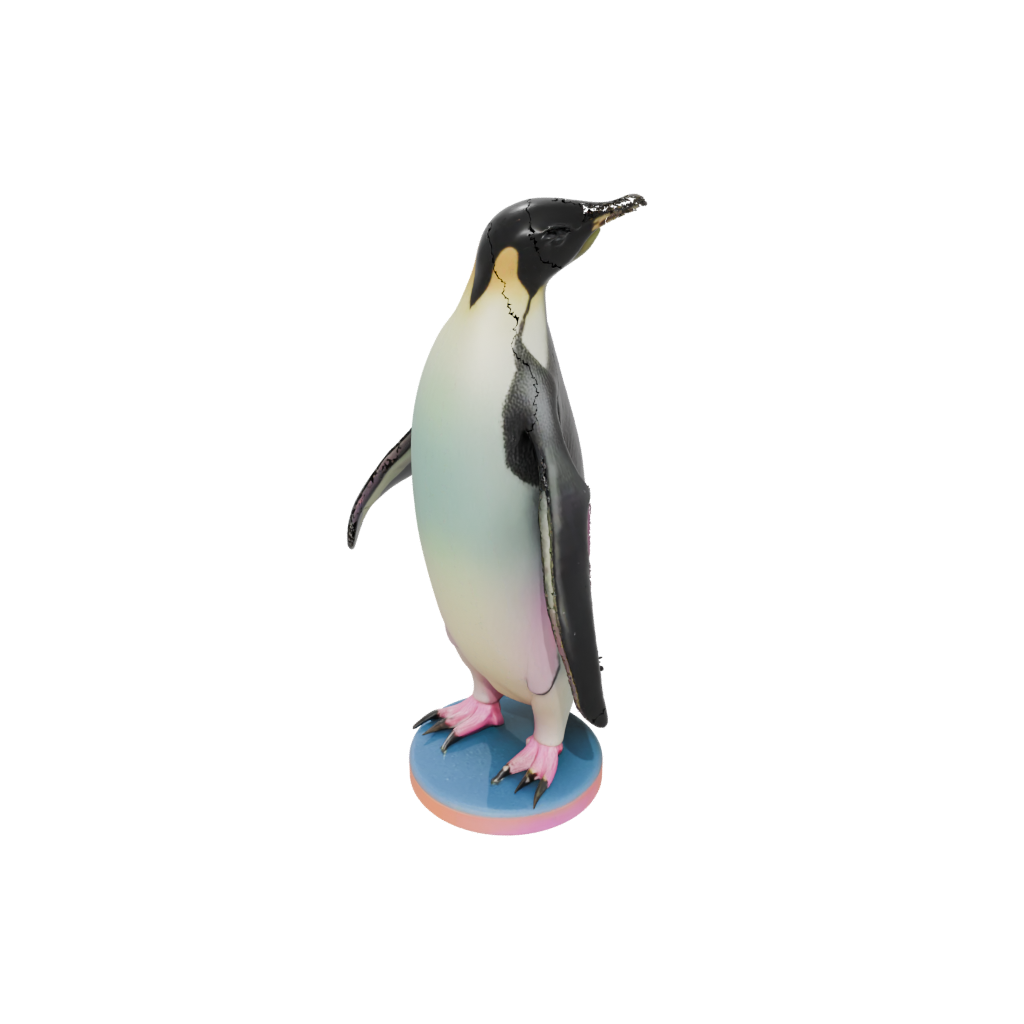 Neon Skeleton Flexi Emperor Penguin