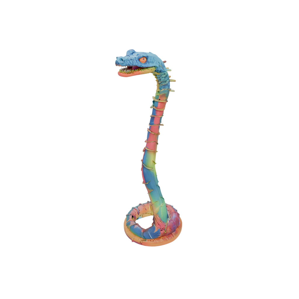 Neon Skeleton Flexi King Cobra