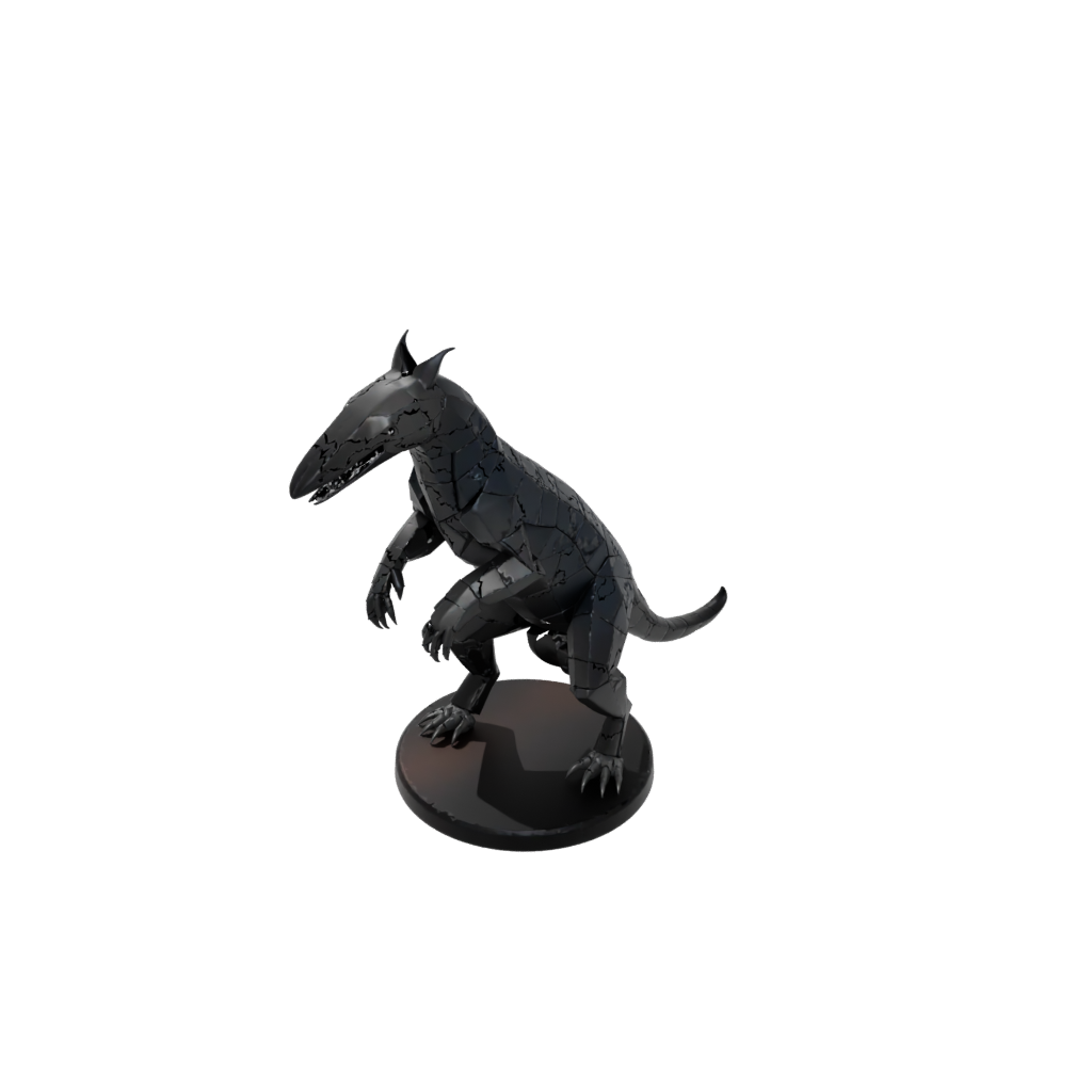 Obsidian Armored Flexi Anteater