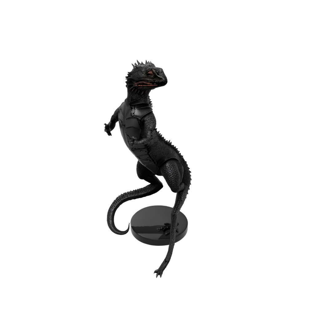 Obsidian Armored Flexi Bearded Dragon