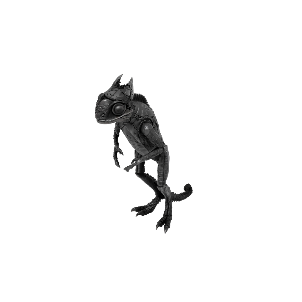 Obsidian Armored Flexi Chameleon