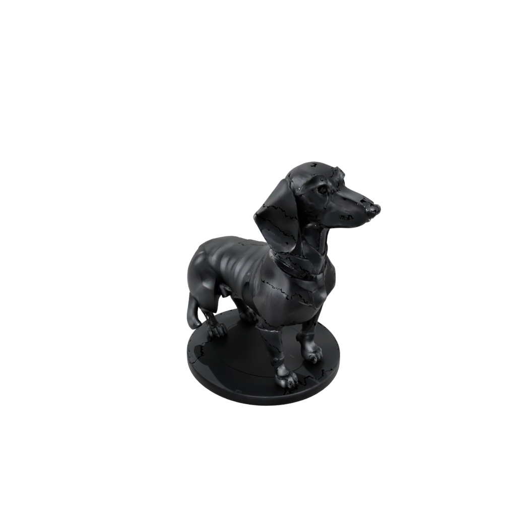 Obsidian Armored Flexi Dachshund Dog