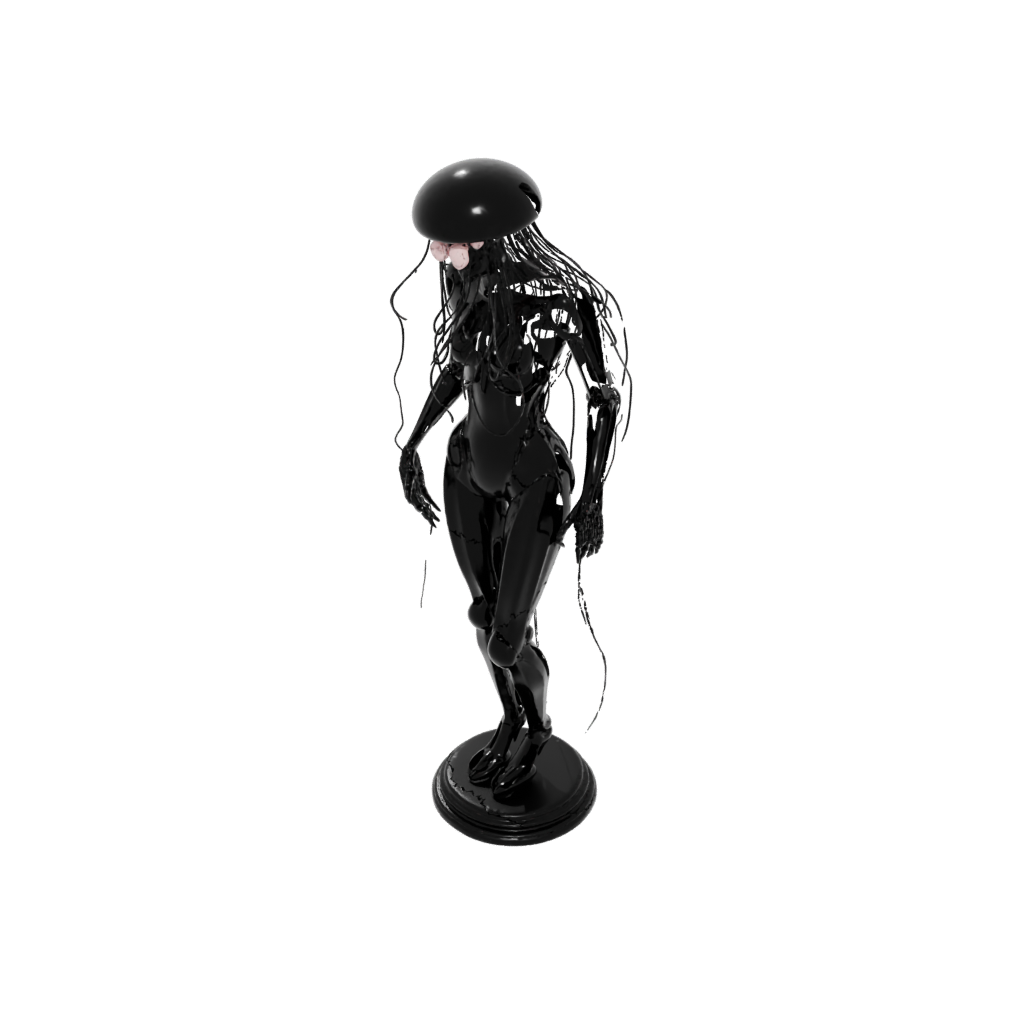 Obsidian Armored Flexi Jellyfish
