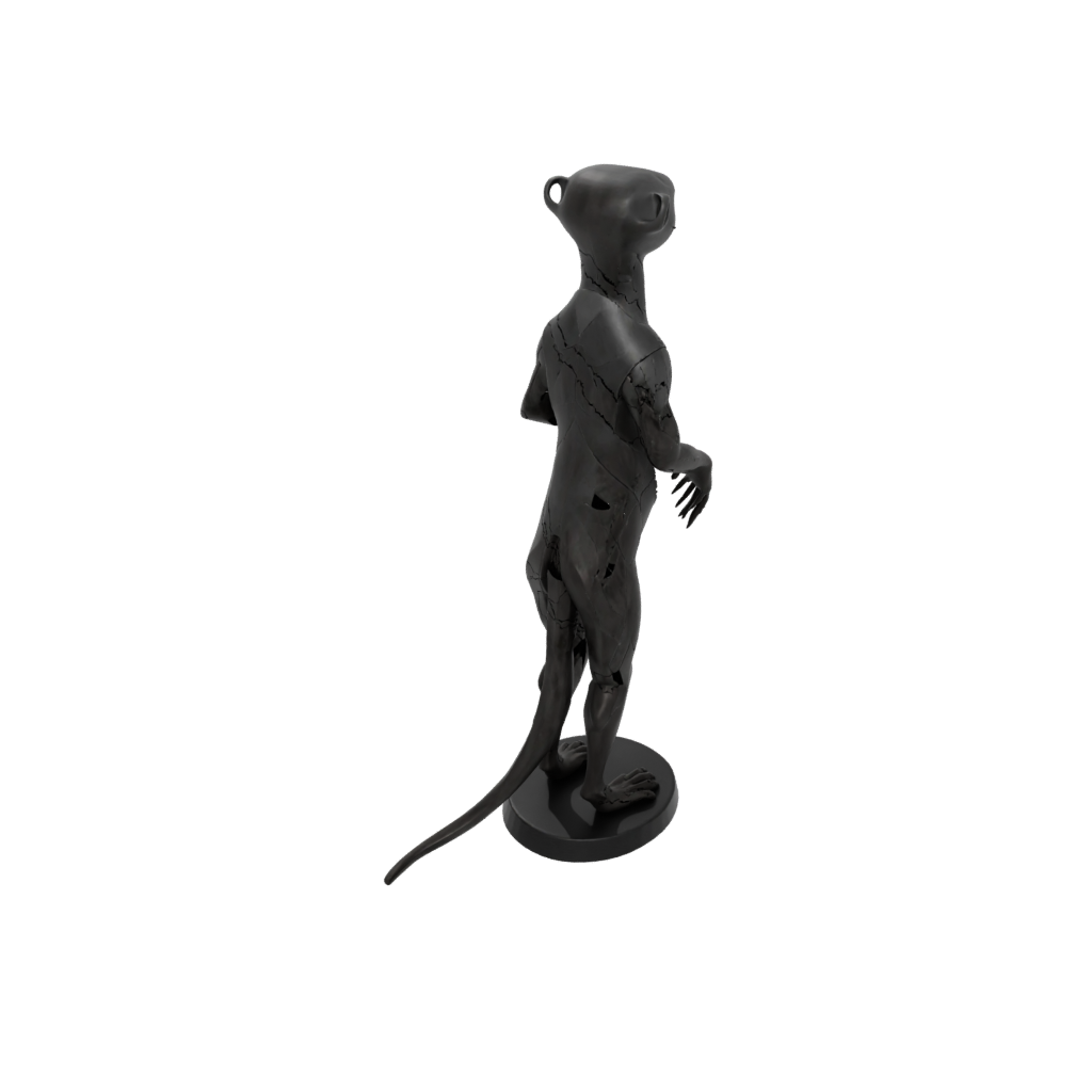 Obsidian Armored Flexi Meerkat
