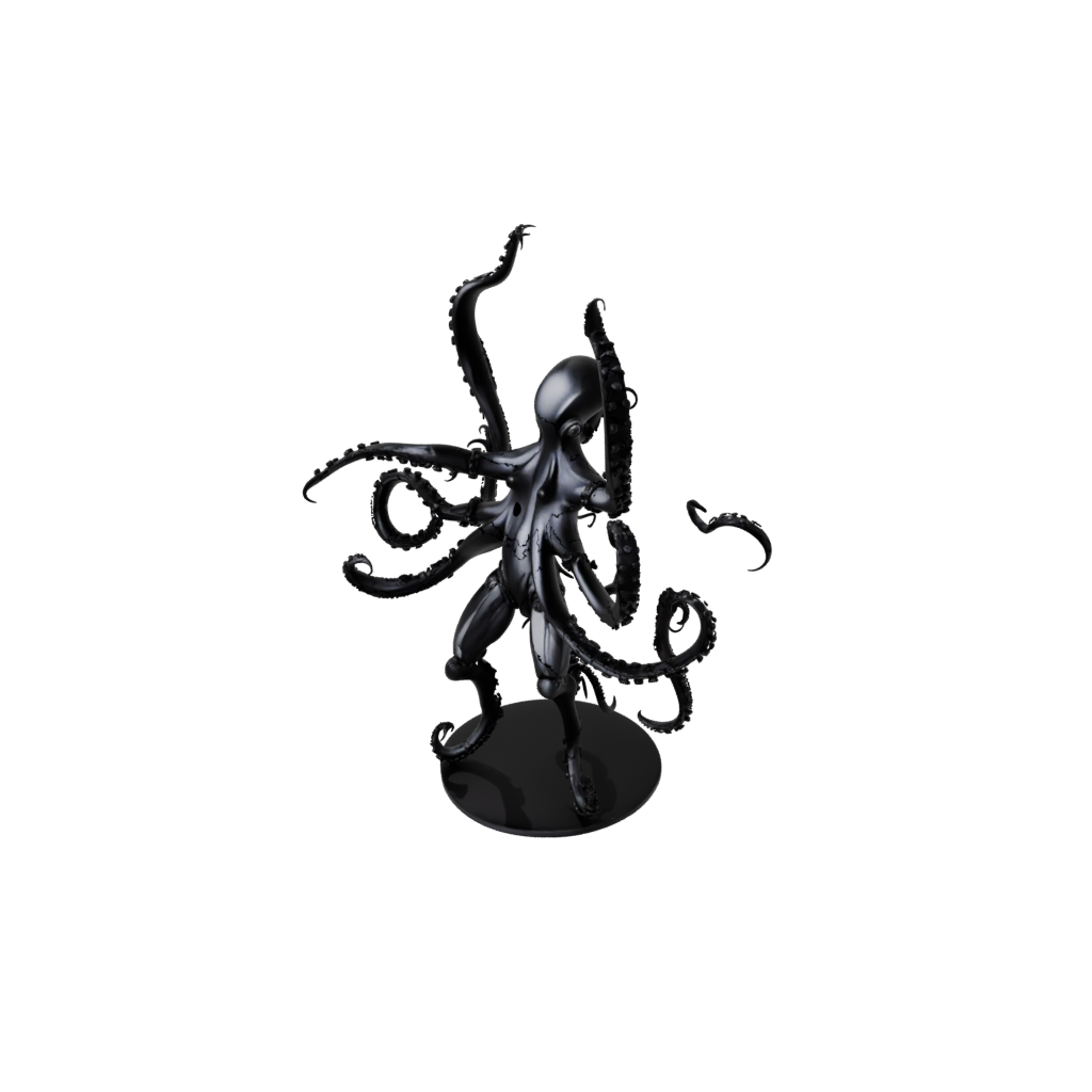 Obsidian Armored Flexi Octopus