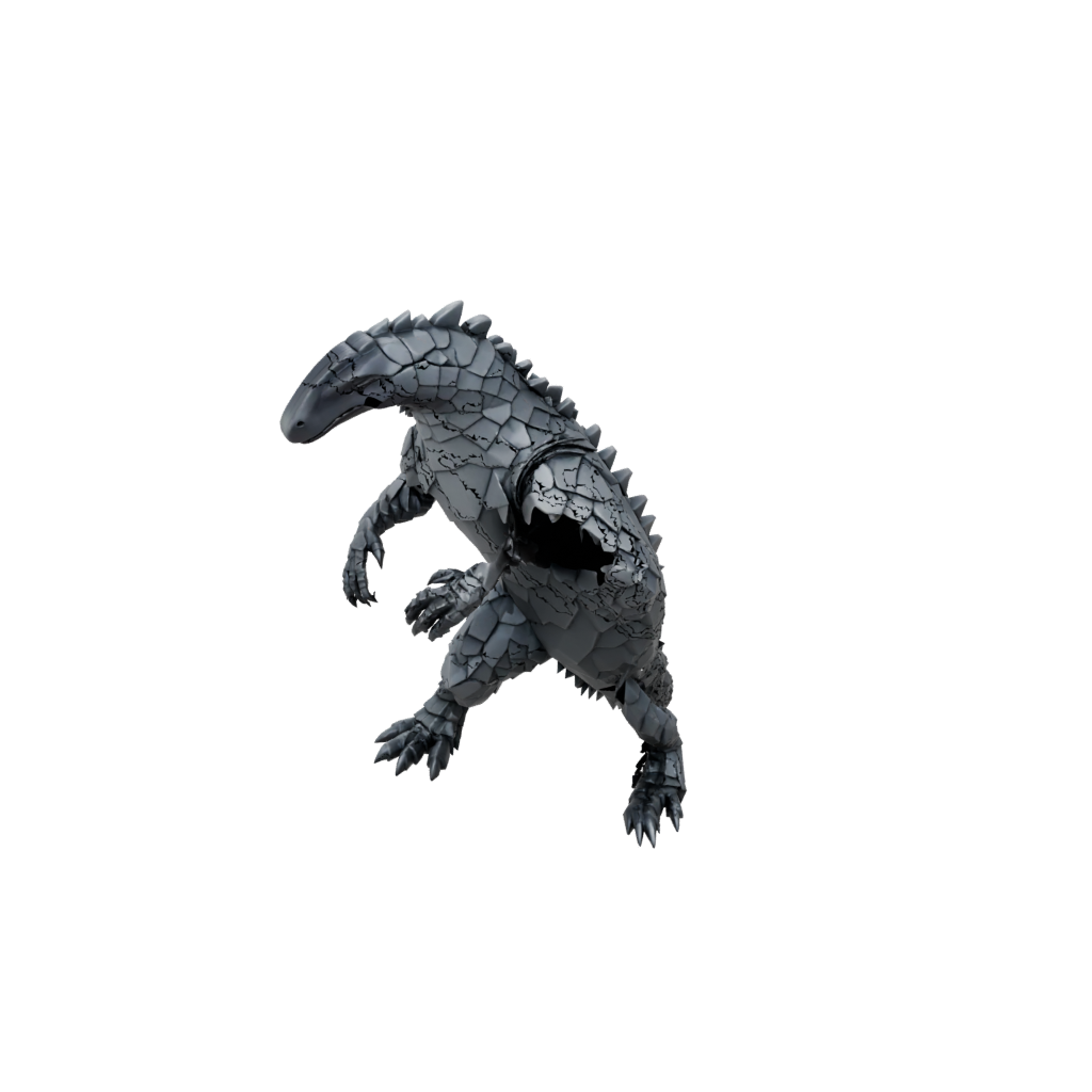 Obsidian Armored Flexi Pangolin