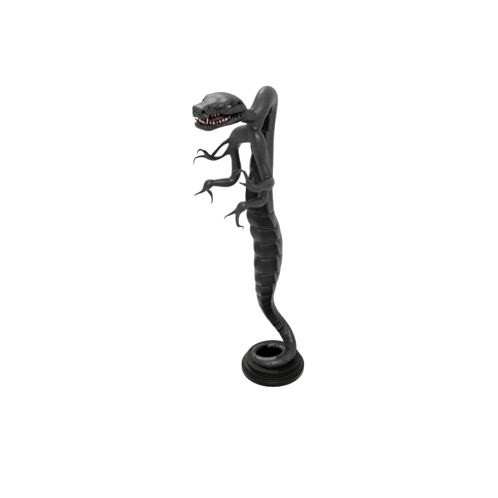 Obsidian Armored Flexi Rattlesnake