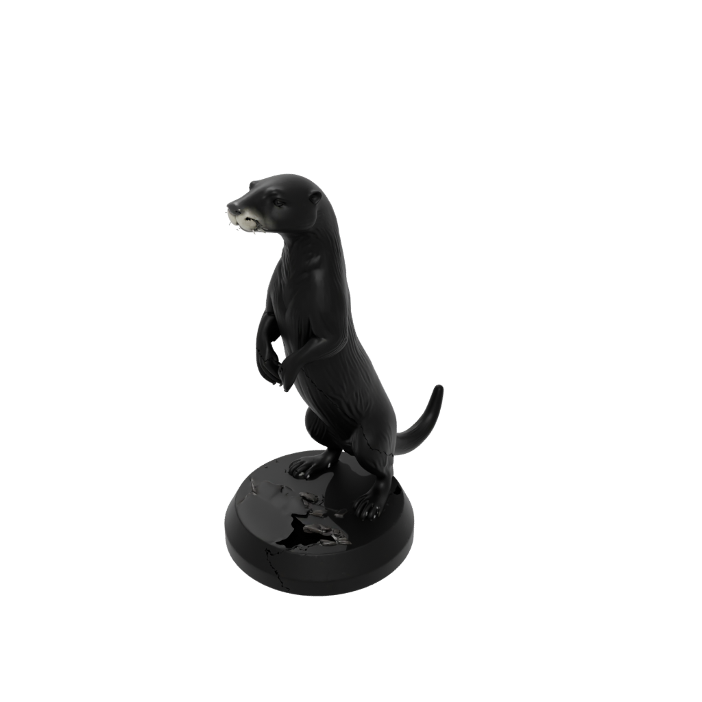 Obsidian Armored Flexi River Otter