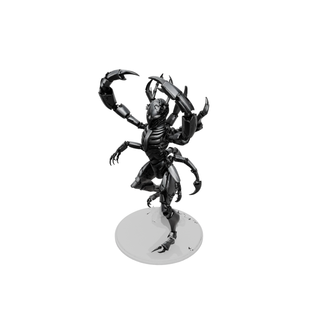 Obsidian Armored Flexi Scorpion