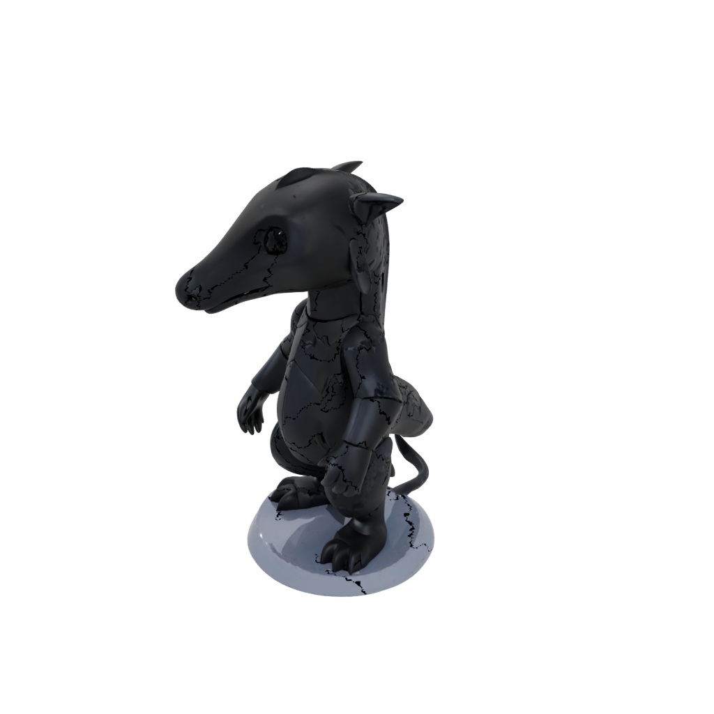 Obsidian Chibi Flexi Anteater