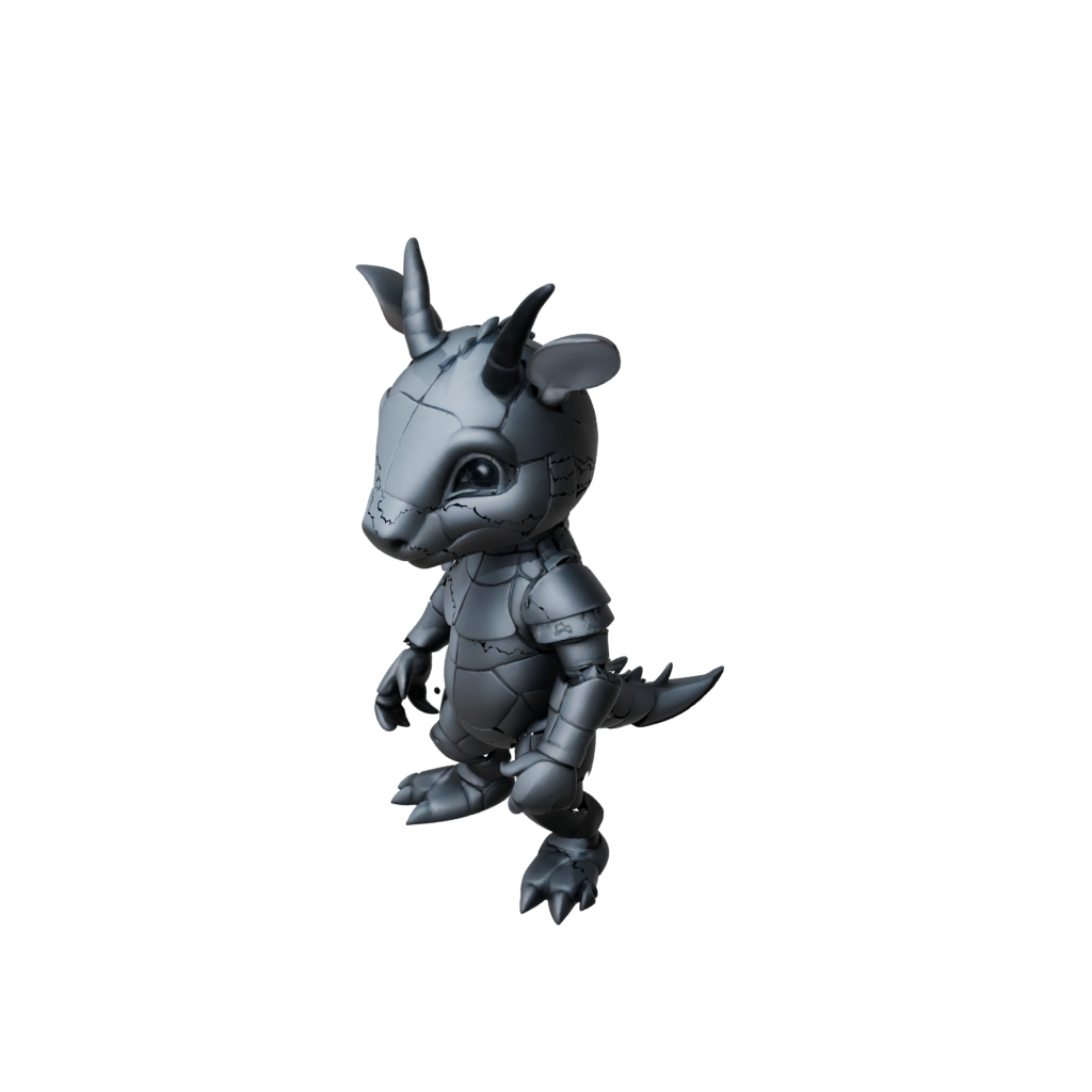Obsidian Chibi Flexi Armadillo
