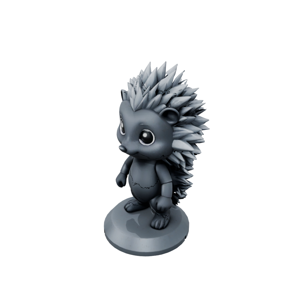 Obsidian Chibi Flexi Hedgehog