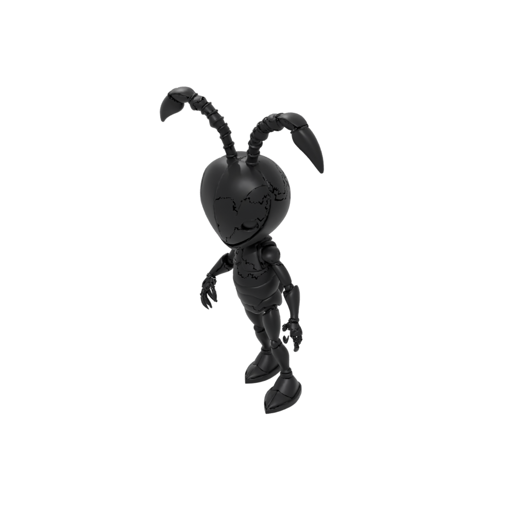 Obsidian Chibi Flexi Lobster