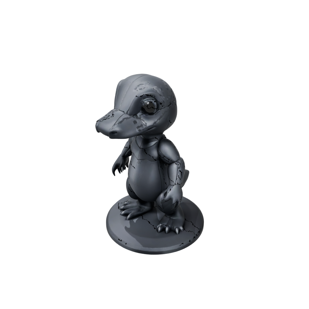 Obsidian Chibi Flexi Platypus
