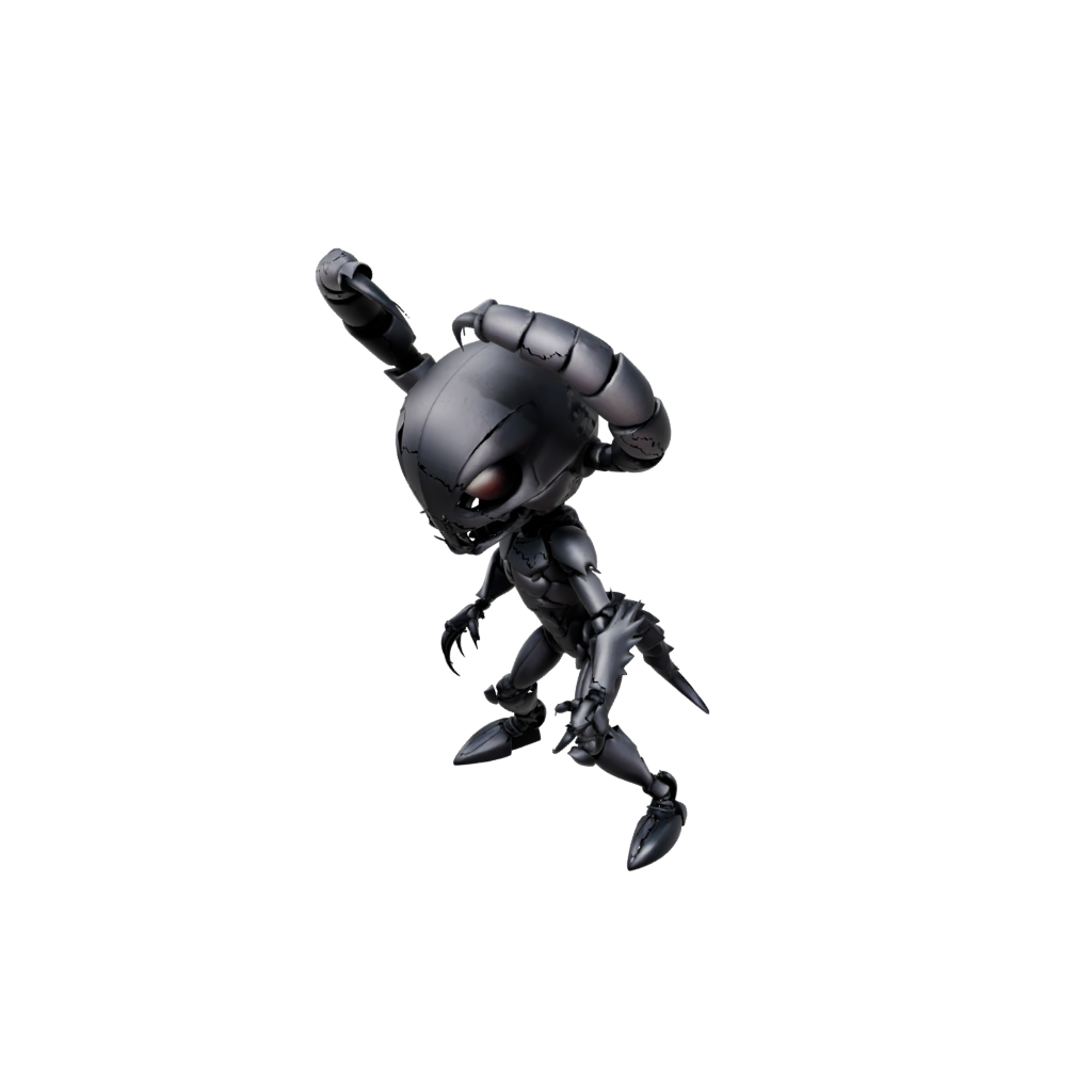 Obsidian Chibi Flexi Scorpion
