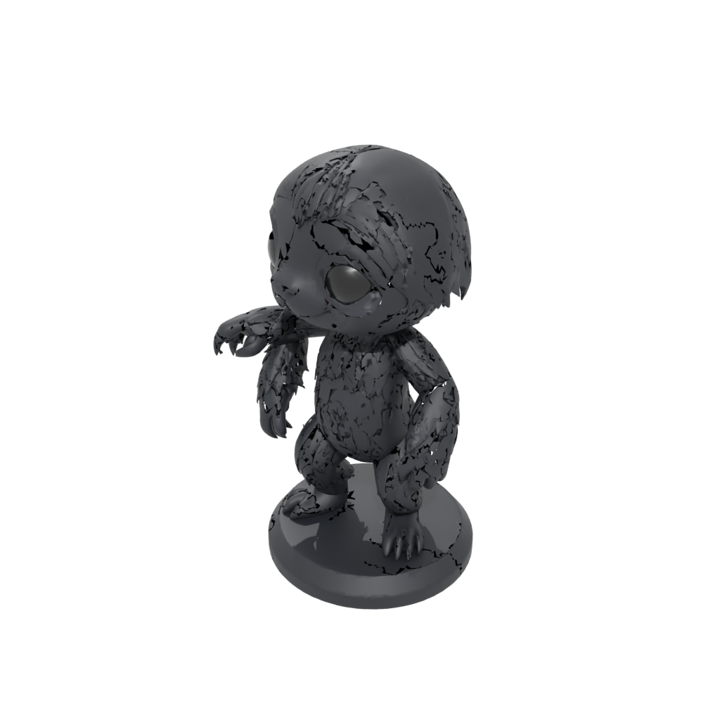 Obsidian Chibi Flexi Sloth
