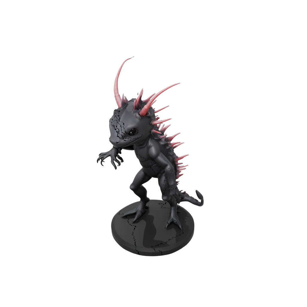 Obsidian Flexi Axolotl