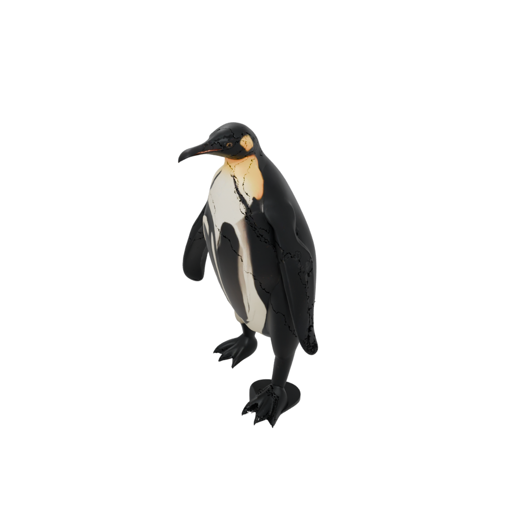 Obsidian Flexi Emperor Penguin
