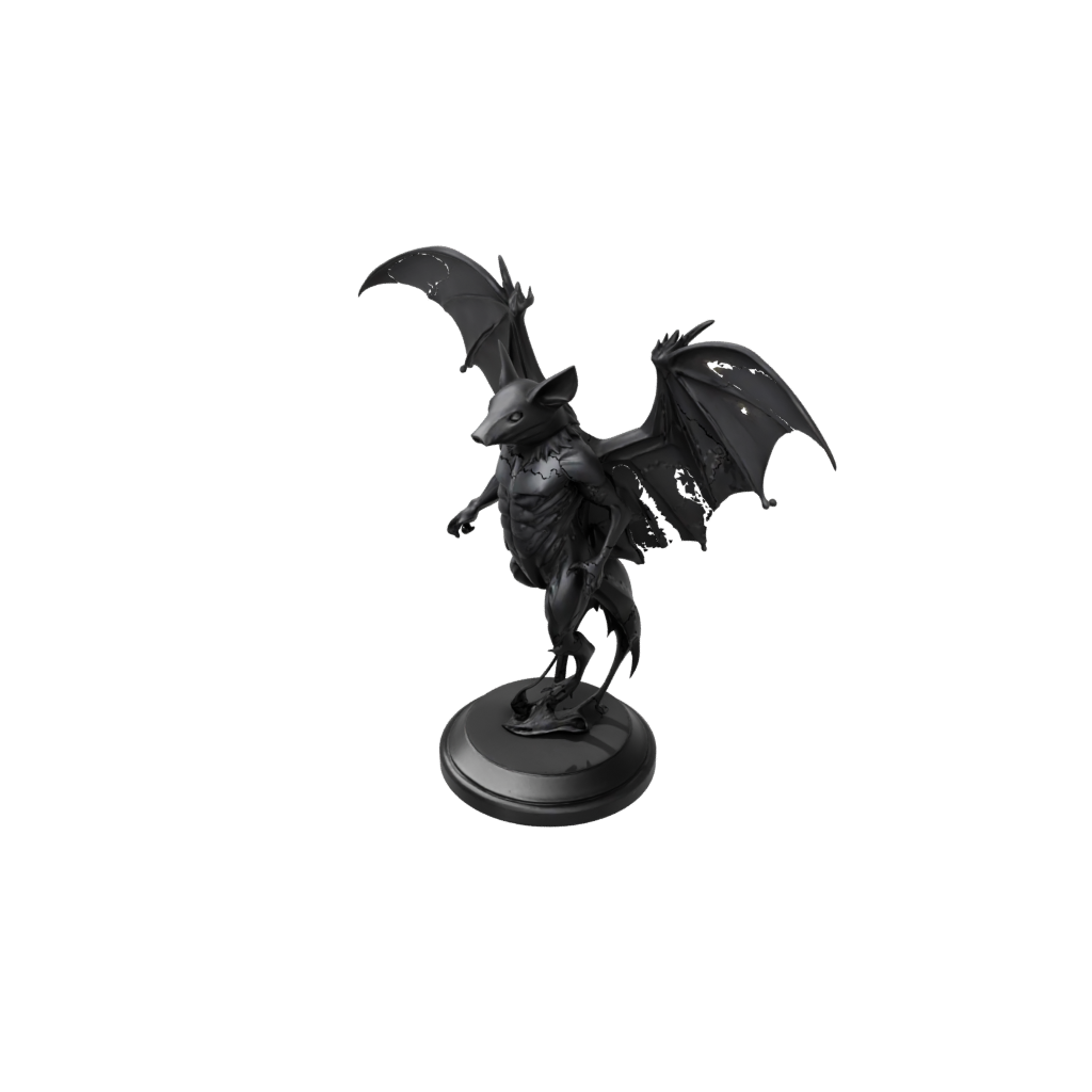 Obsidian Flexi Fruit Bat