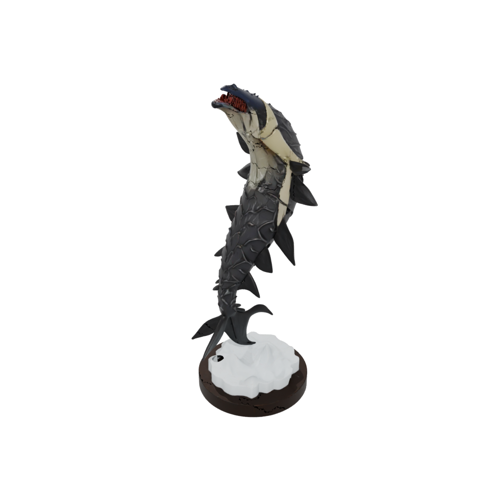 Obsidian Flexi Koi Fish