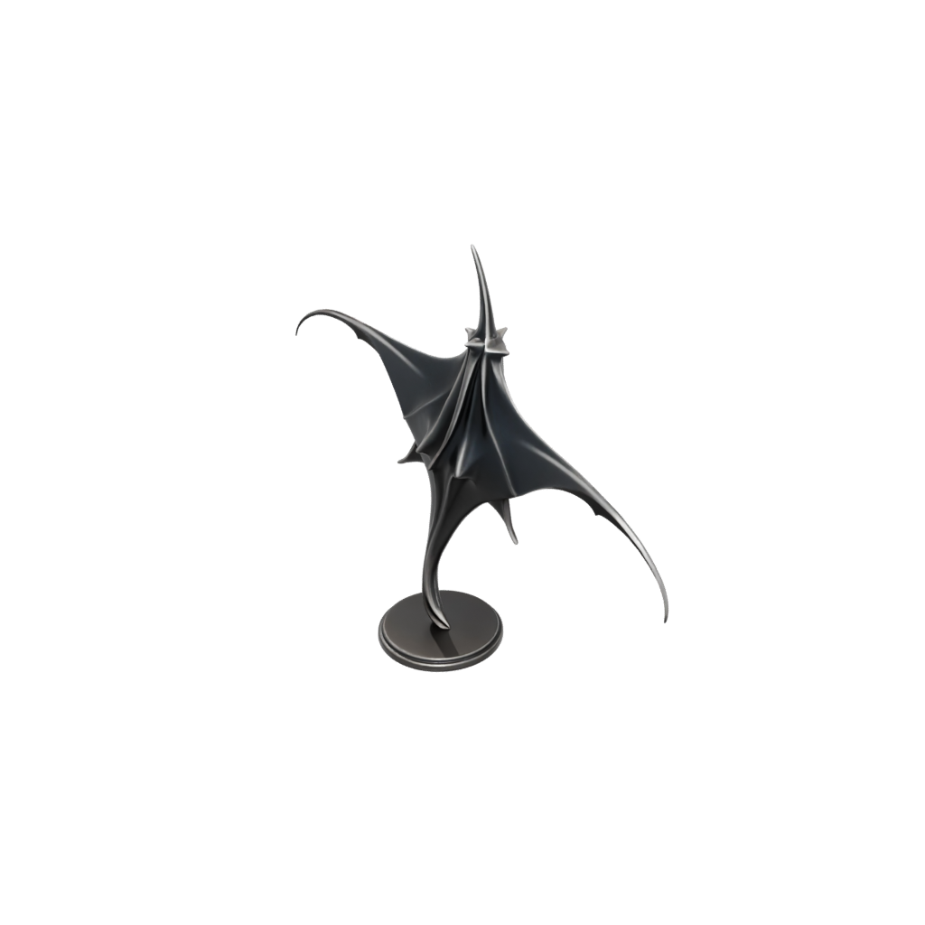Obsidian Flexi Manta Ray