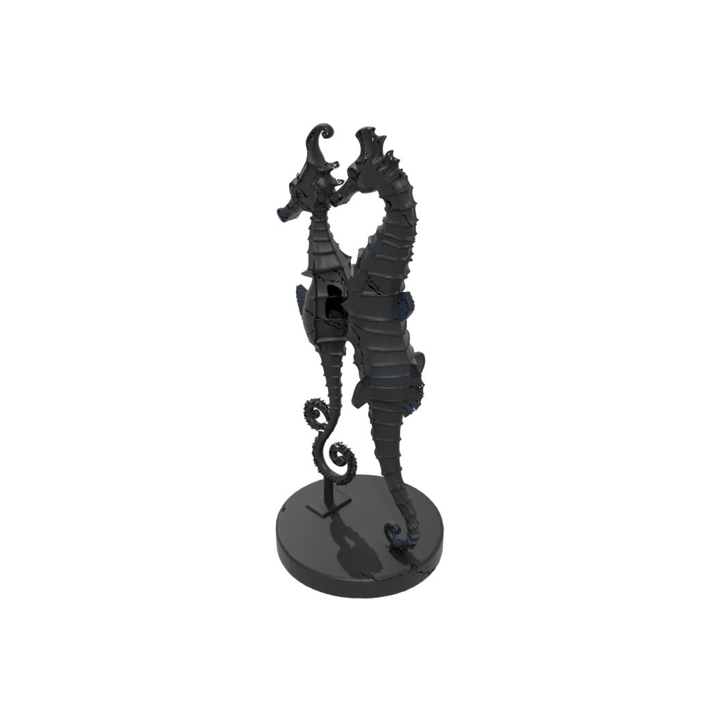 Obsidian Flexi Seahorse
