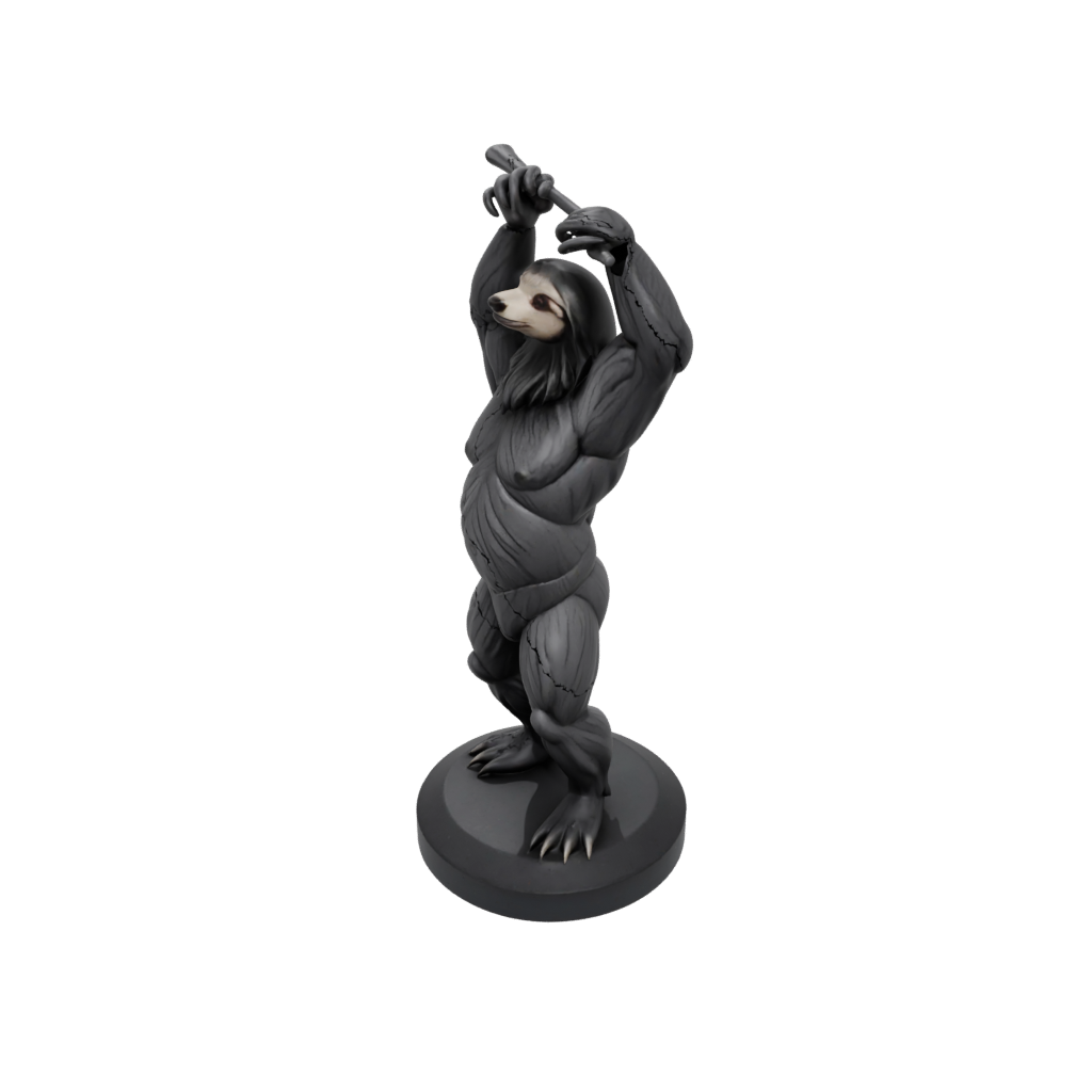 Obsidian Flexi Sloth