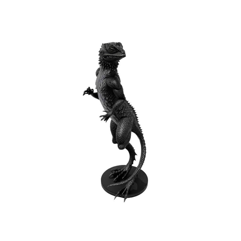 Obsidian Floral Flexi Bearded Dragon