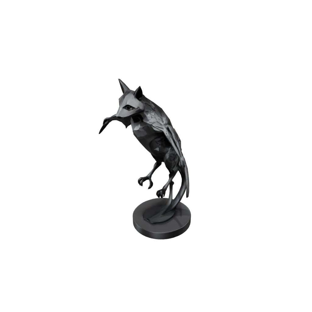 Obsidian Floral Flexi Fruit Bat