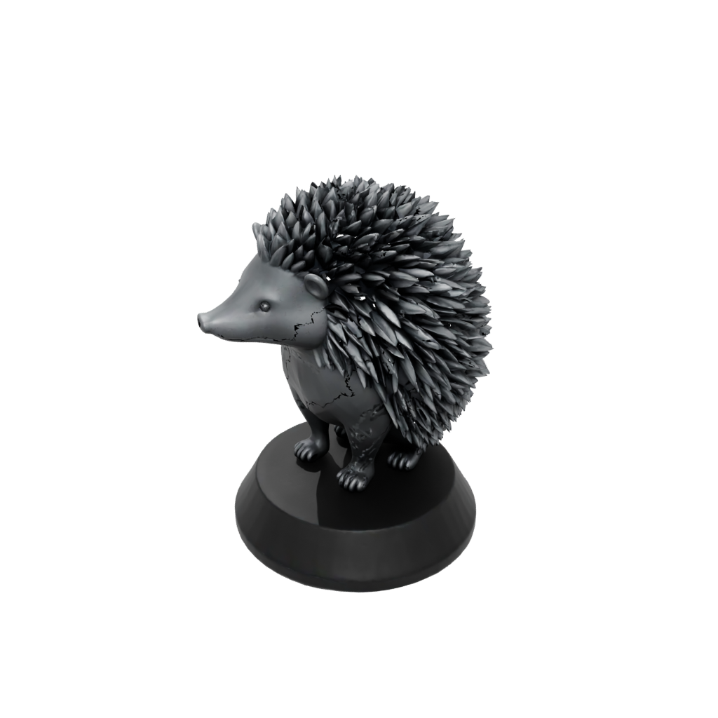 Obsidian Floral Flexi Hedgehog