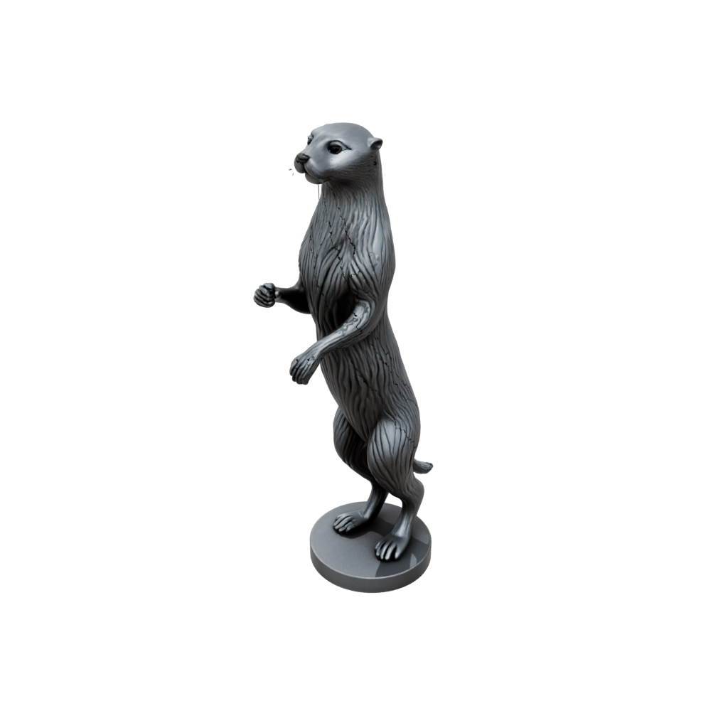 Obsidian Floral Flexi River Otter