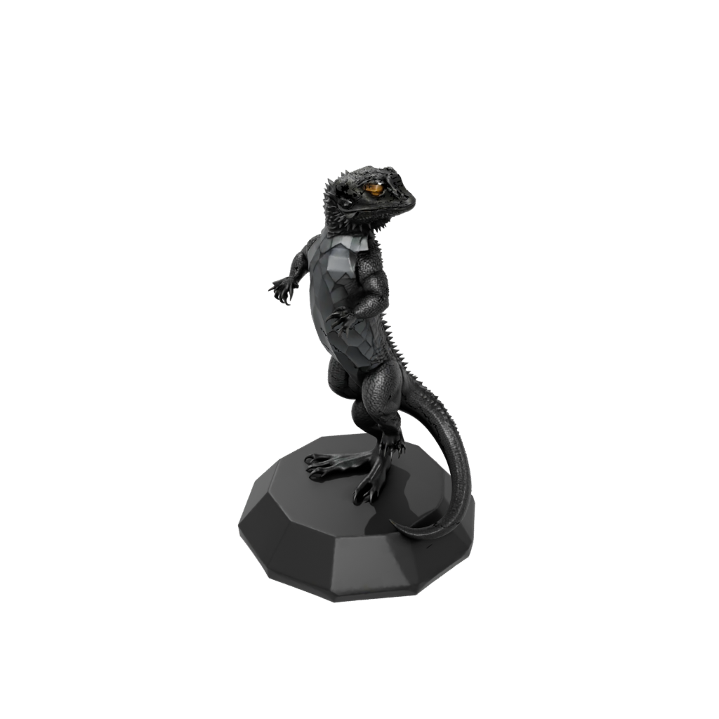 Obsidian Geo Flexi Bearded Dragon