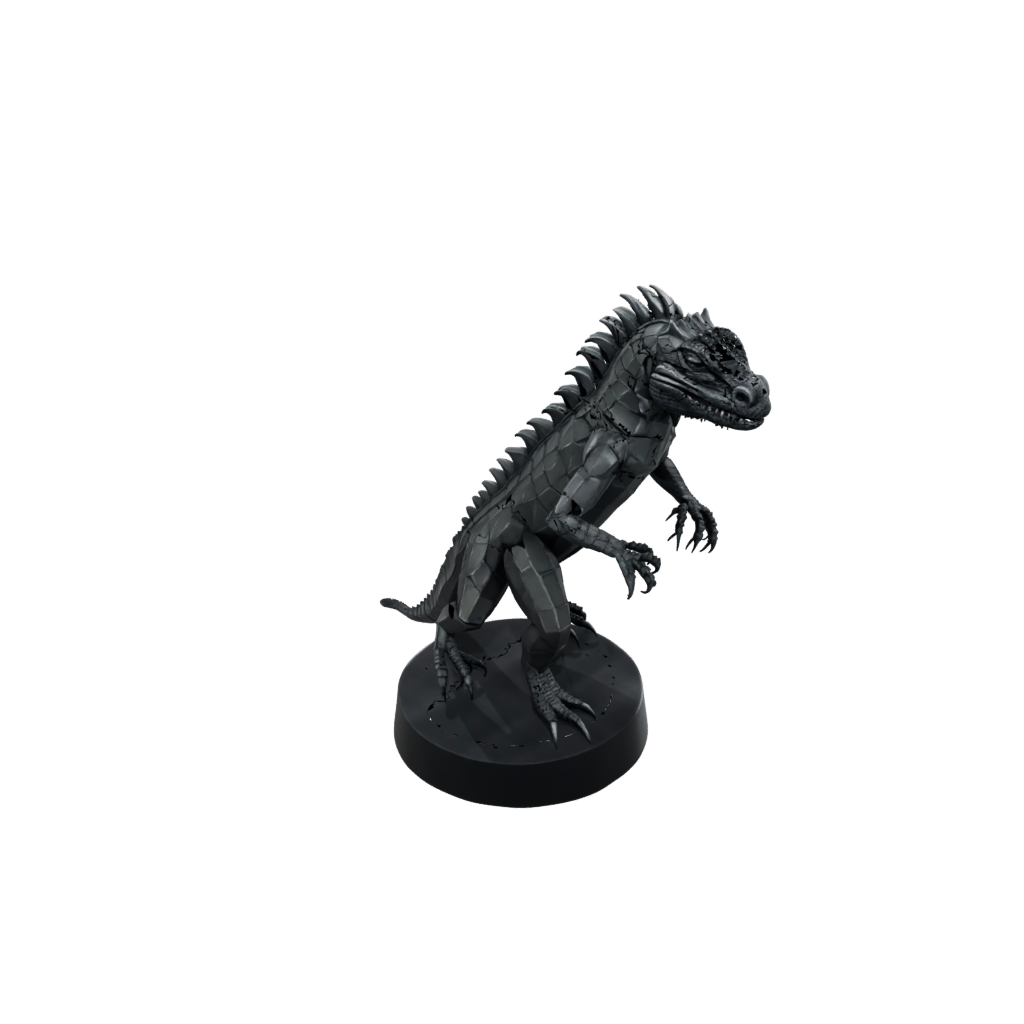 Obsidian Geo Flexi Iguana
