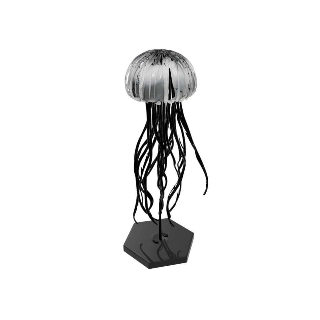 Obsidian Geo Flexi Jellyfish