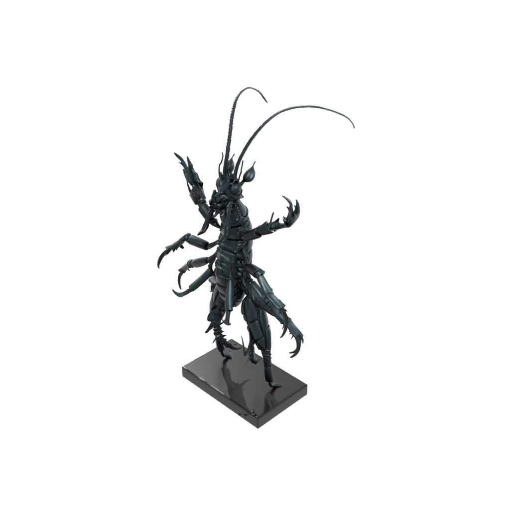 Obsidian Geo Flexi Mantis Shrimp