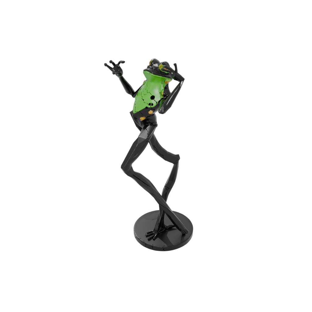 Obsidian Geo Flexi Tree Frog