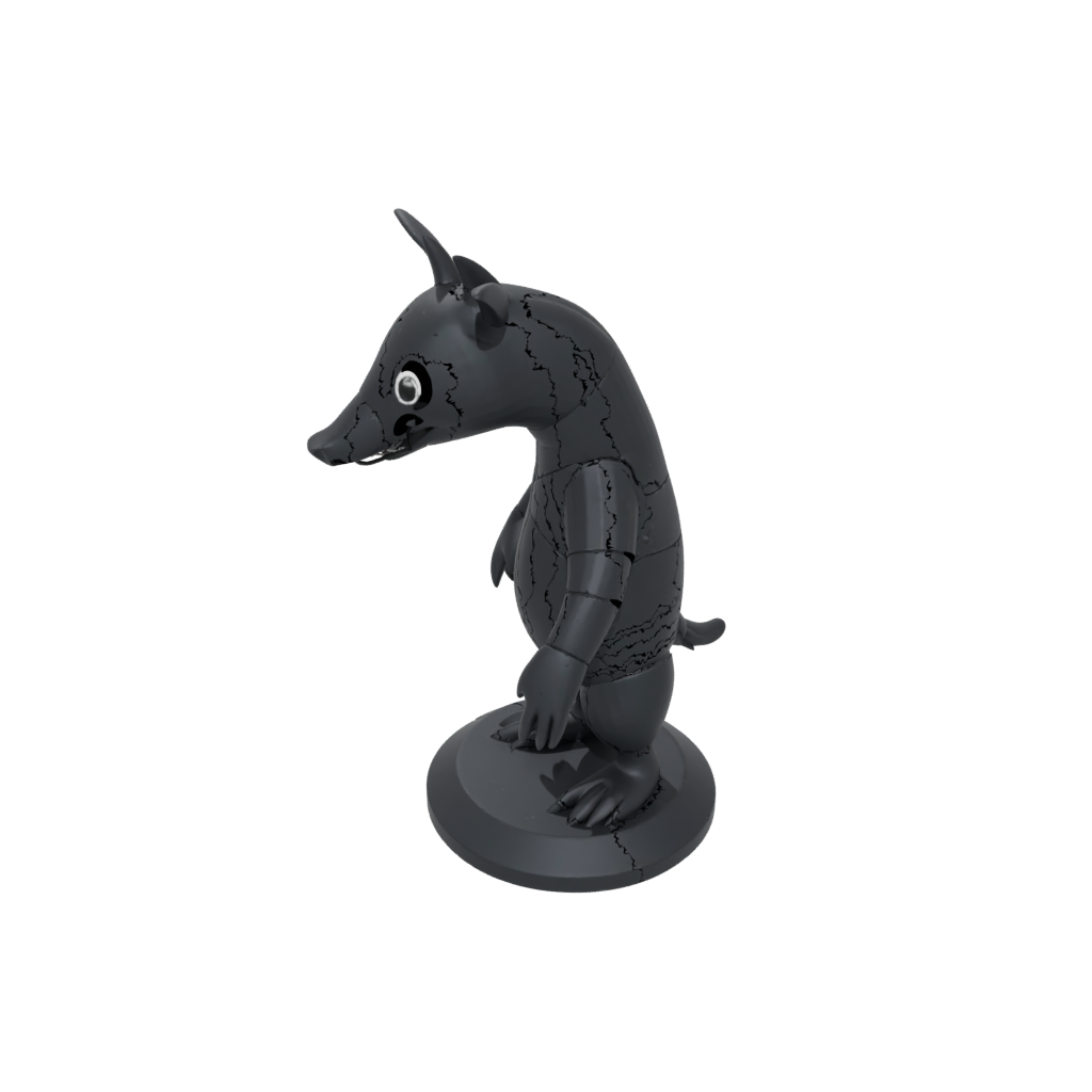 Obsidian Kawaii Flexi Anteater